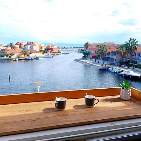 Charmant Appartement Sur La Marina Le Barcarès Exteriör bild